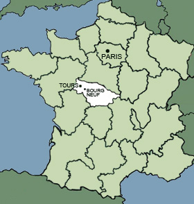 loire valley map
